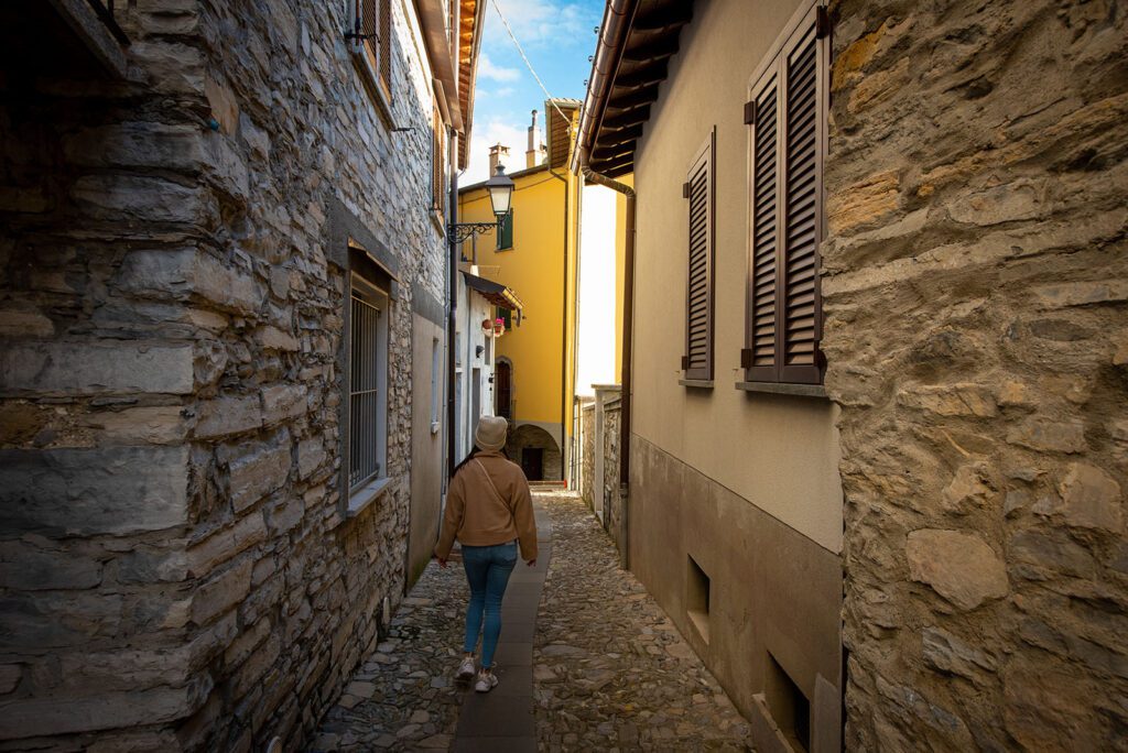 Via Verde van Moltrasio naar Laglio